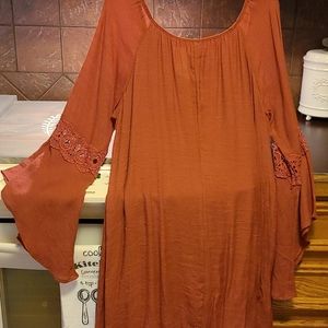 Butterfly Sleeve Dress